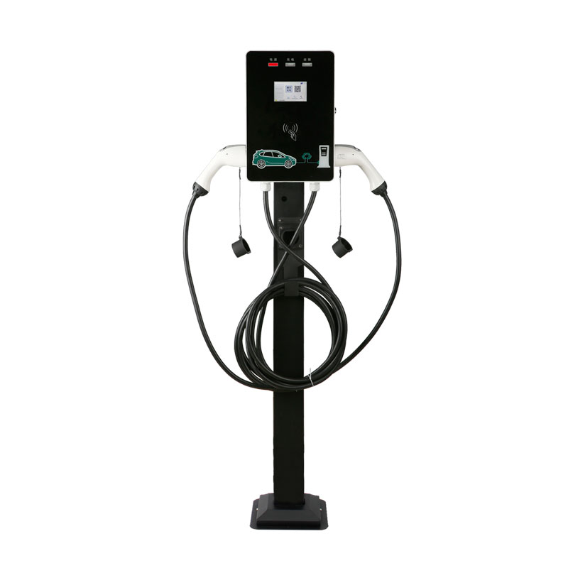 EV Charger 7KW/11KW/14KW/22KW 4.3 Inch LCD(optional) European Standard Type 2 American Standard Type 1